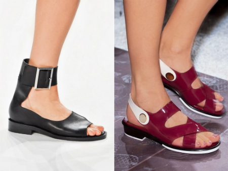 Модные летние туфли и босоножки 2015